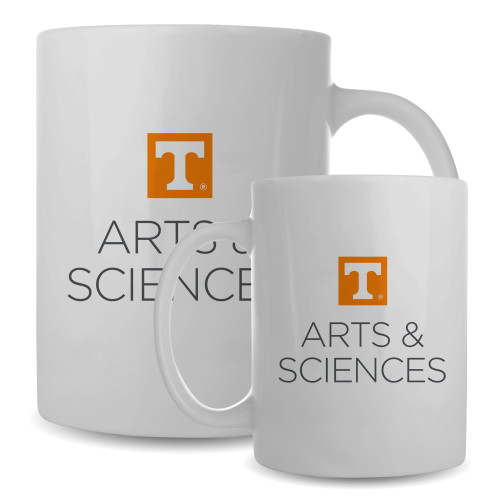 UT Knoxville Full Color White Mug 15oz