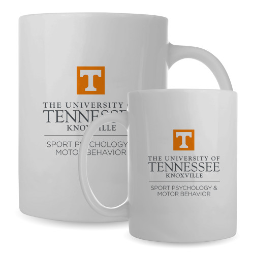 UT Knoxville Full Color White Mug 15oz