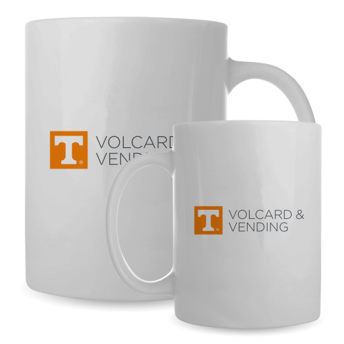 UT Knoxville Full Color White Mug 15oz