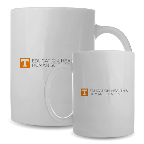  Full Color White Mug 15oz - College of Education Flat