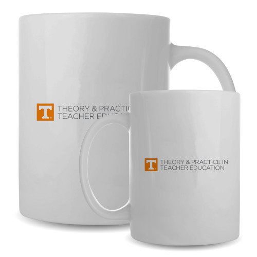  Full Color White Mug 15oz - Theory and Practice in Teacher Education - UTK