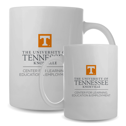 Full Color White Mug 15oz - Center for Learning  Education & Employment