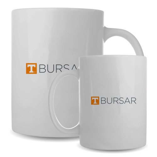  Full Color White Mug 15oz - UTK - Bursar