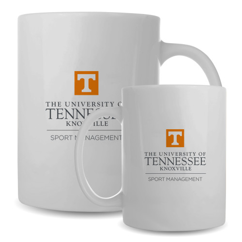  Full Color White Mug 15oz - UTK Sport Management