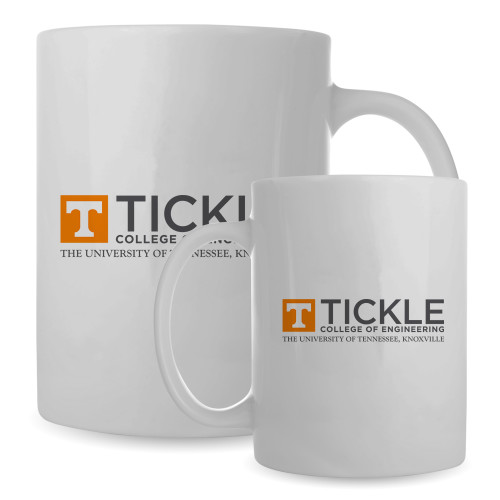 UT Knoxville Full Color White Mug 15oz