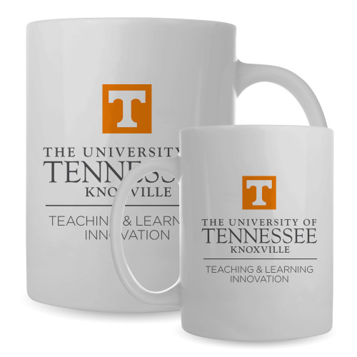 UT Knoxville Full Color White Mug 15oz