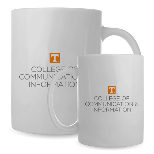 UT Knoxville Full Color White Mug 15oz