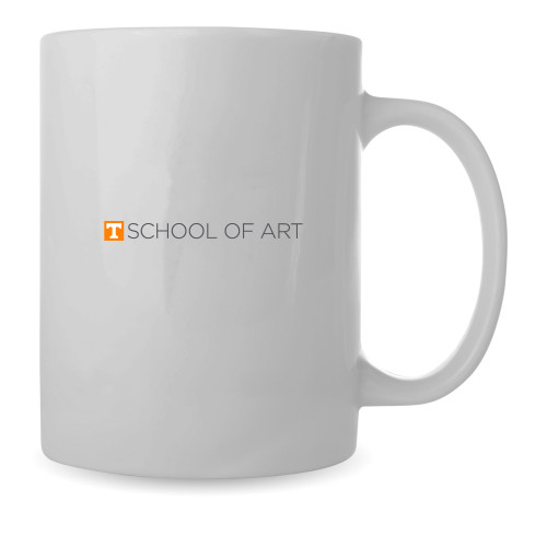 UT Knoxville Full Color White Mug 15oz