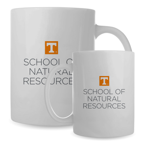 UT Knoxville Full Color White Mug 15oz