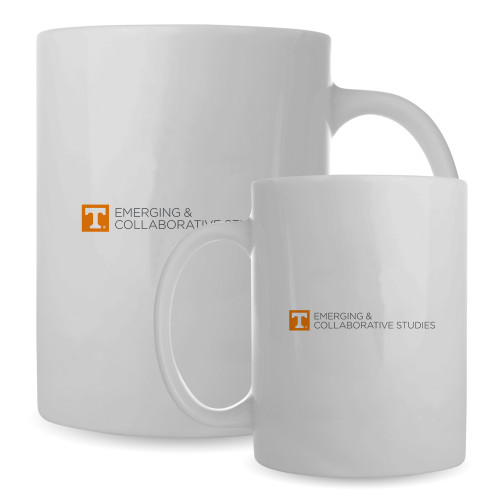  Full Color White Mug 15oz - UT Knoxville Emerging and Collaborative Studies