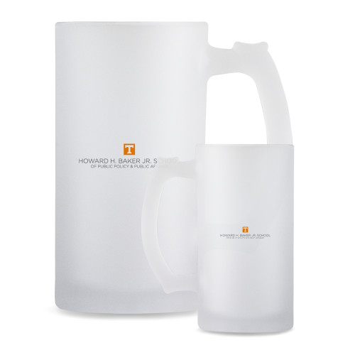  Full Color Decorative Frosted Glass Mug 16oz - UTK - Baker School of Public Policy and Public Affairs