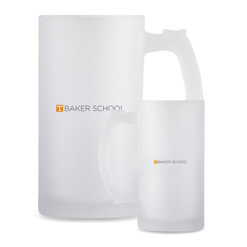  Full Color Decorative Frosted Glass Mug 16oz - UTK - Baker School Simplified