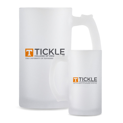  Full Color Decorative Frosted Glass Mug 16oz - TICKLE College of Engineering