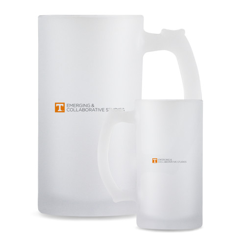  Full Color Decorative Frosted Glass Mug 16oz - UT Knoxville Emerging and Collaborative Studies