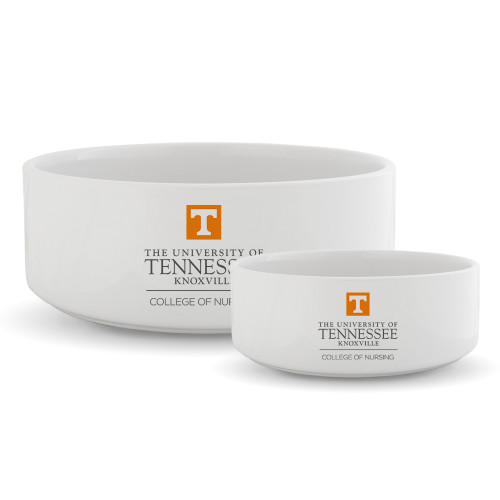 UT Knoxville Ceramic Dog Bowl