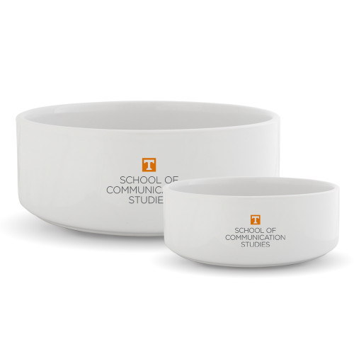  Ceramic Dog Bowl - School of Communication Studies