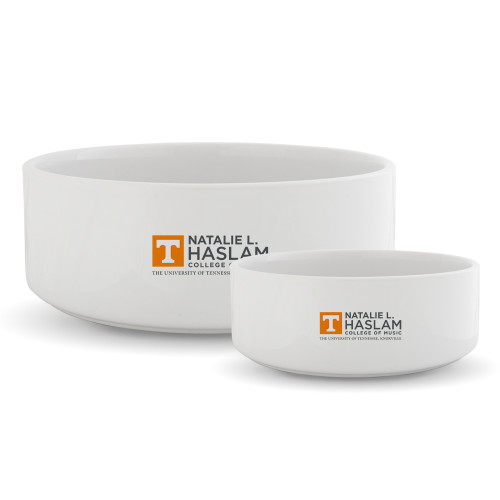  Ceramic Dog Bowl - Natalie L Haslam College of Music - UTK