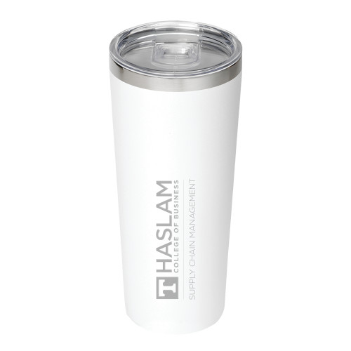  Thor Vacuum Insulated White Tumbler 22oz - Supply Chain Management Centered  Engraved