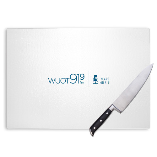  Cutting Board - UT Knoxville WUOT 919fm On Air 70 Years Flat