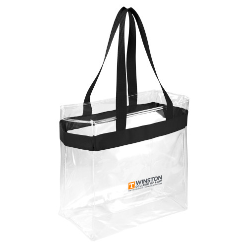  Game Day Clear Stadium Tote - Winston College of Law - UTK Stacked