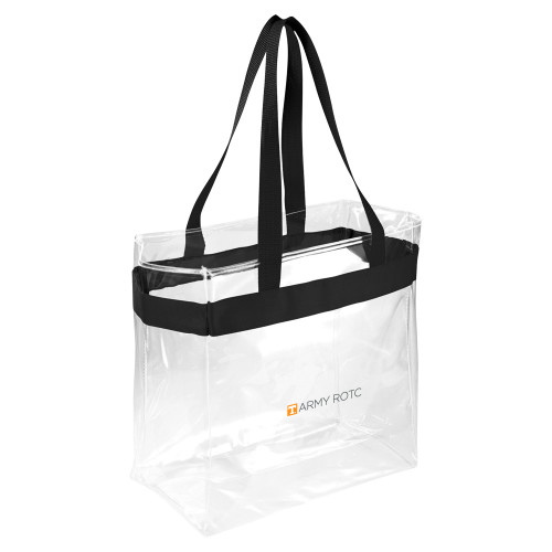  Game Day Clear Stadium Tote - UTK - Army ROTC Flat