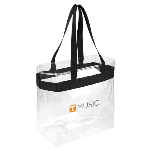  Game Day Clear Stadium Tote - UT Knoxville Music