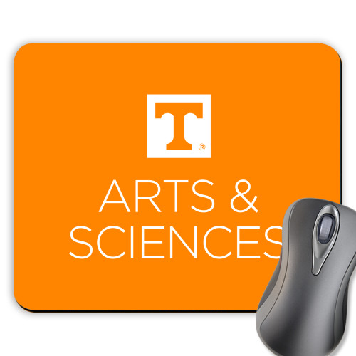  Full Color Mousepad - UTK - Arts and Sciences Stacked