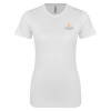 Thumbnail image for  Next Level Womens White Boyfriend Tee