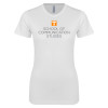 Thumbnail image for  Next Level Womens White Boyfriend Tee