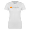 Thumbnail image for  Next Level Womens White Boyfriend Tee