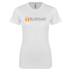 Thumbnail image for  Next Level Womens White Boyfriend Tee