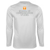 Thumbnail image for  White Performance Long Sleeve Shirt