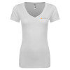 Thumbnail image for  Next Level Womens White Ideal V Tee