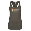 Thumbnail image for  Next Level Womens Charcoal Racerback Tank 