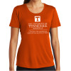 Thumbnail image for  Womens Orange Performance Tee