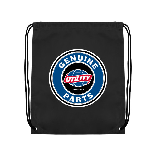  Black Drawstring Backpack - Genuine Parts