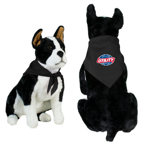  Black Pet Bandana - Utility