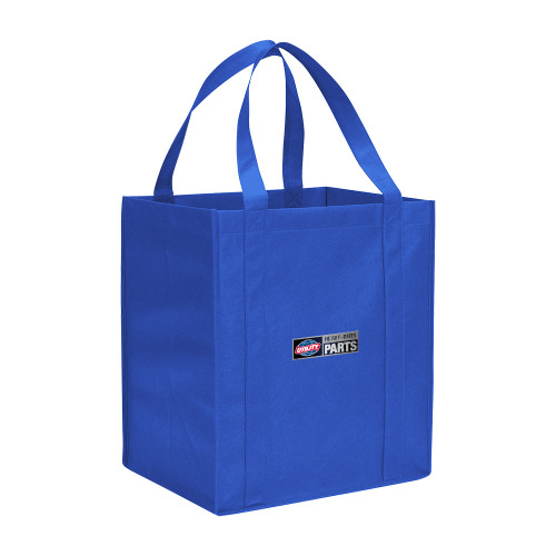  Non Woven Royal Grocery Tote - Heavy Duty Parts Horizontal