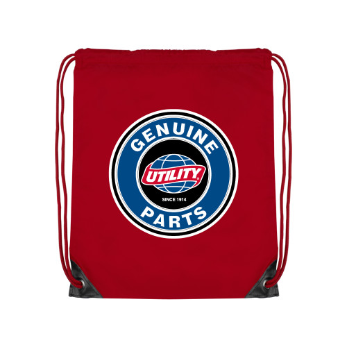  Red Drawstring Backpack - Genuine Parts