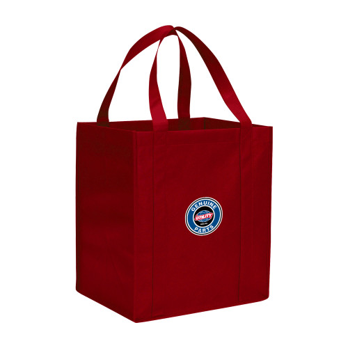 Non Woven Red Grocery Tote - Genuine Parts