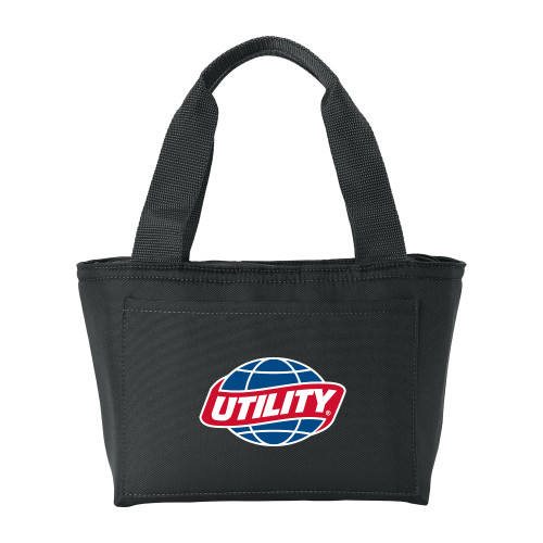  Insulated Black Lunch Tote - Utility