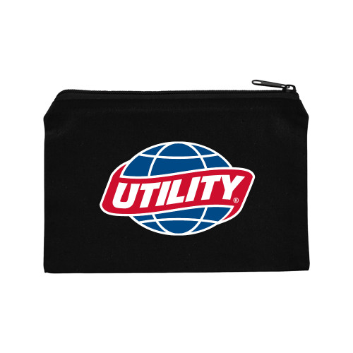  8oz. Black Cotton Travel Pouch - Utility