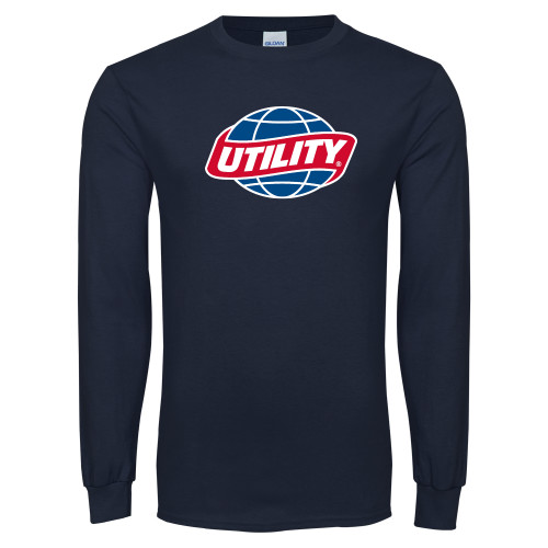  Navy Long Sleeve T-Shirt - Utility