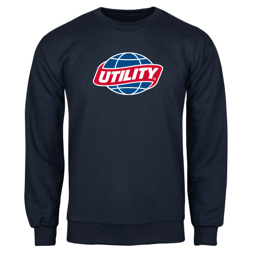  Navy Fleece Crew - Utility