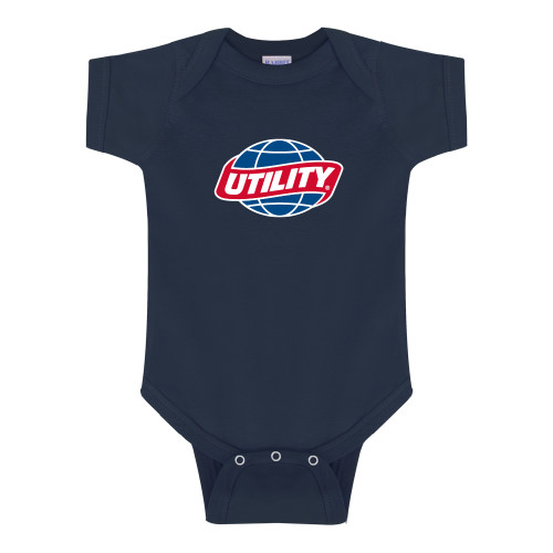  Navy Infant Onesie - Utility