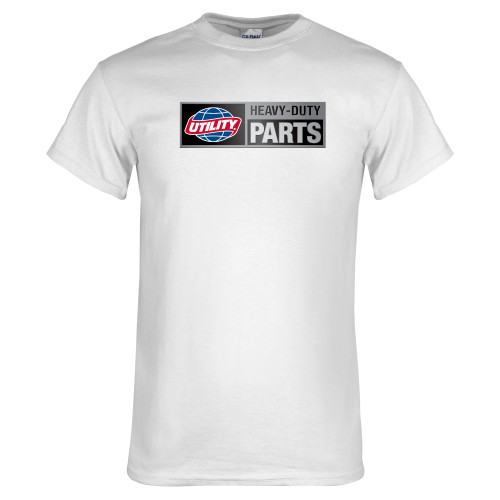  White T Shirt - Heavy Duty Parts Horizontal