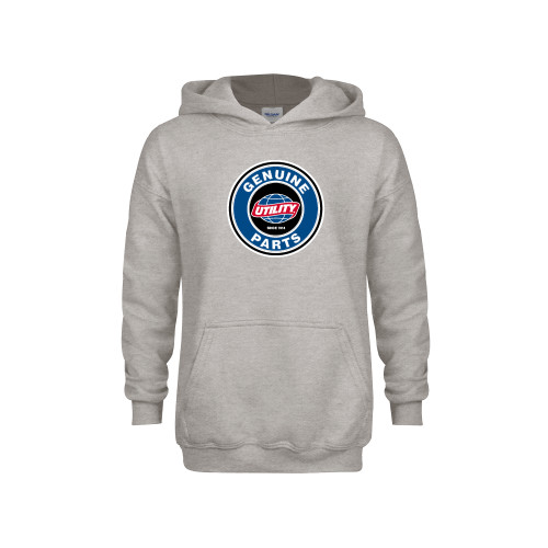  Youth Grey Fleece Hood - Genuine Parts