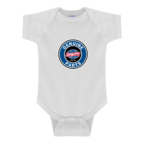  White Infant Onesie - Genuine Parts