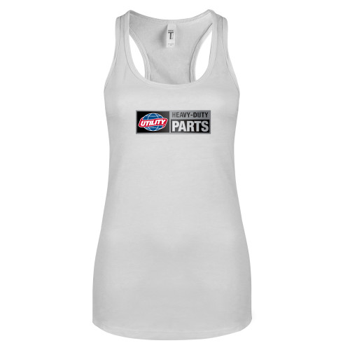  Next Level Racerback Tank White - Heavy Duty Parts Horizontal