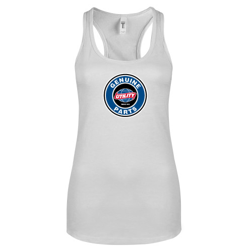  Next Level Racerback Tank White - Genuine Parts
